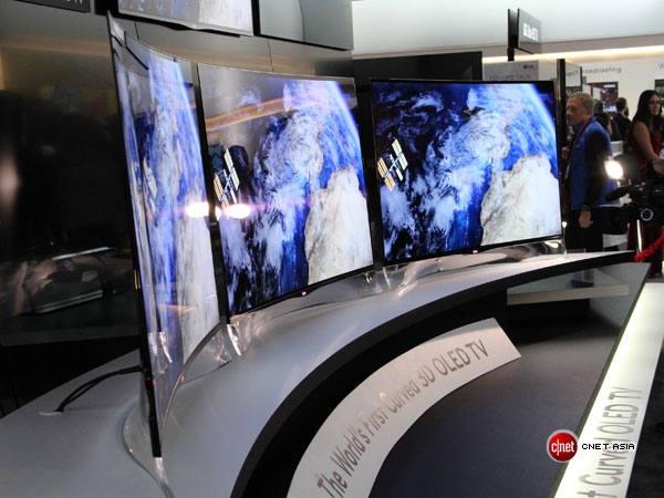 55-дюймовый изогнутый OLED телевизор-гигант от LG