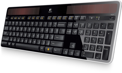 Клавиатура на солнечных батареях Logitech Wireless Solar Keyboard K750