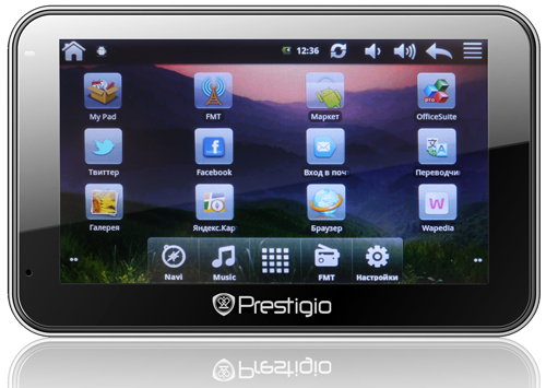 Навигатор Prestigio GV5500 Android — Продукт Года 2012!