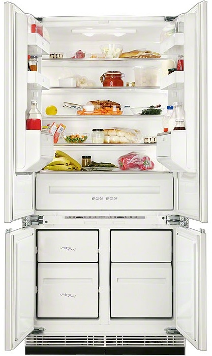 Комбинированные холодильники Zanussi Spaсe+