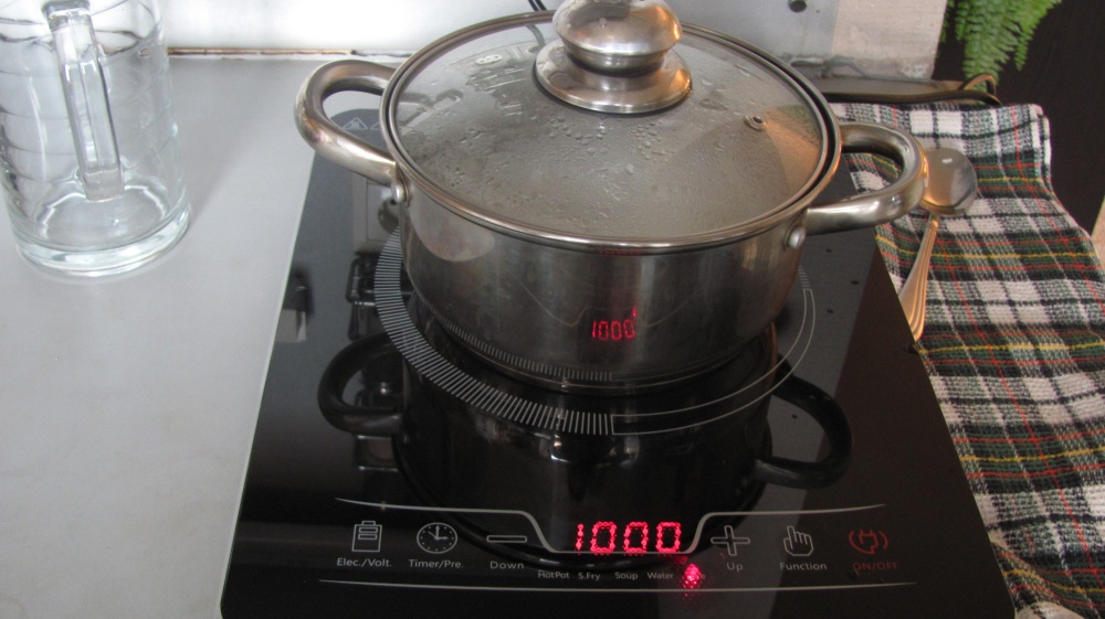 Тест настольной индукционной плиты KITFORTKT-102 - готовим рис