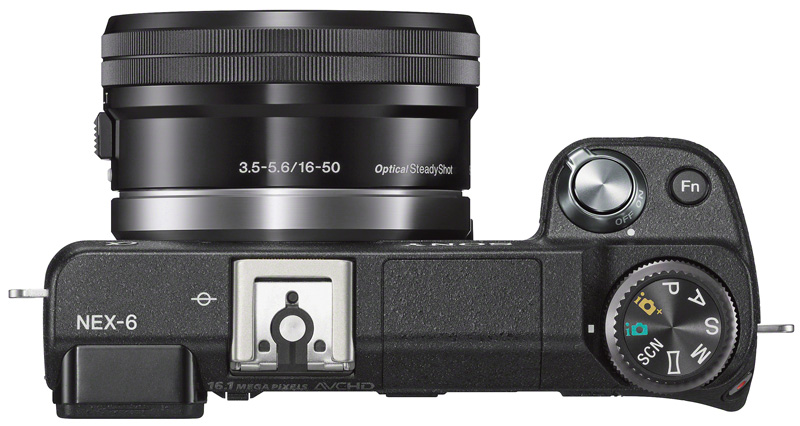 Компактная фотокамерa Sony NEX-6 - управление