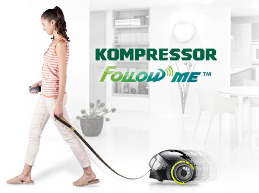 Пылесос LG Kompressor Follow Me