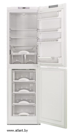 Двухкамерный холодильник с 2 компрессорами и зоной сохранения свежести Atlant XM 6125