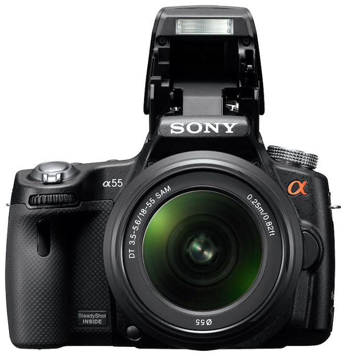 Зеркальный фотоаппарат Sony DSLT-A55