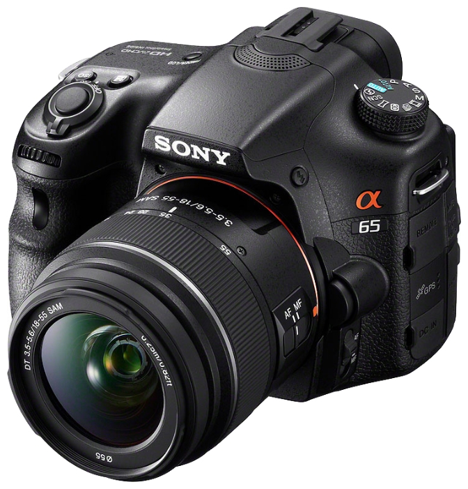 Зеркальный фотоаппарат Sony DSLT-A65