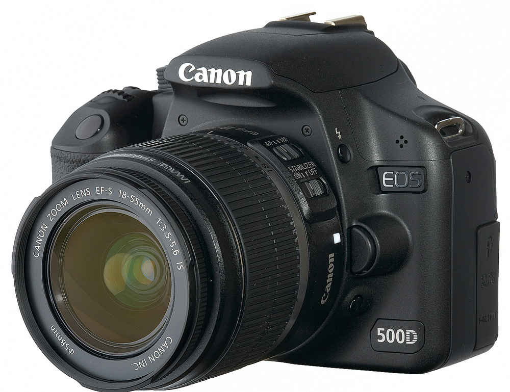Зеркальная любительская фотокамера Canon EOS 500D