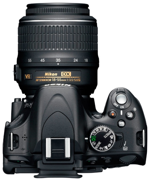 Любительская зеркальная цифровая фотокамера Nikon D5100