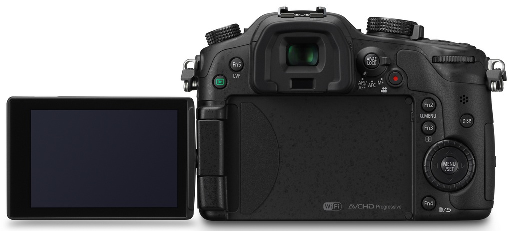 Беззеркальный фотоаппарат Panasonic DMC-GH3 - дисплей сбоку