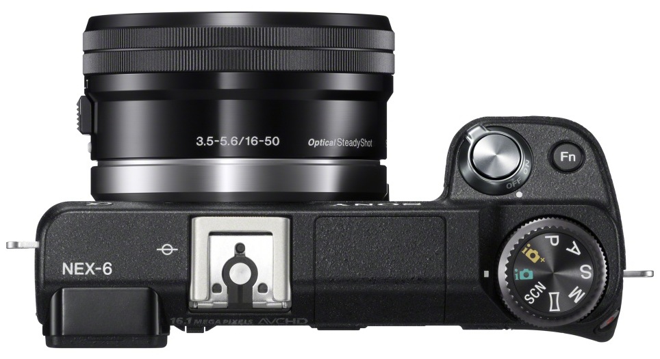 Компактная цифровая фотокамера Sony NEX-6 - управление