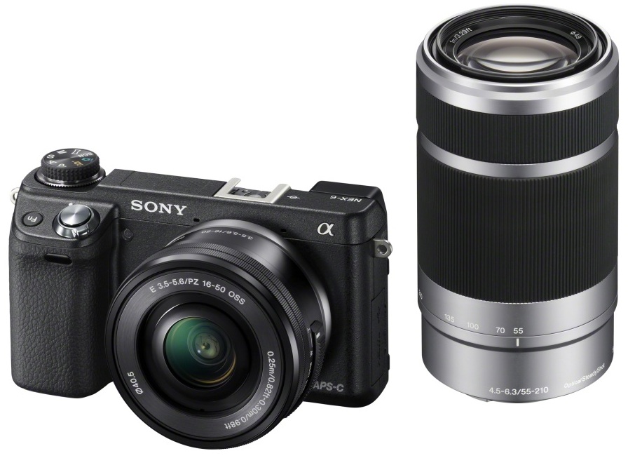 Компактная цифровая фотокамера Sony NEX-6 - набор