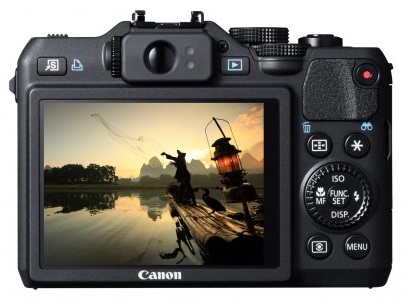 Компактная фотокамера Canon PowerShot G15 - дисплей
