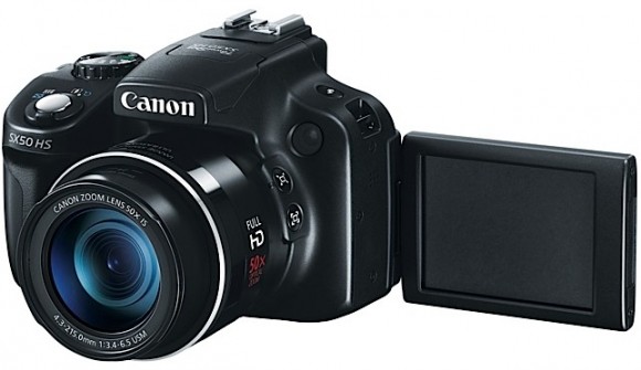 Компактная фотокамера Canon PowerShot SX50 HS - дисплей