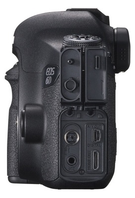 Зеркальная фотокамера Canon EOS 6D - разъемы