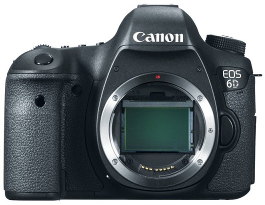 Зеркальная фотокамера Canon EOS 6D - без объектива