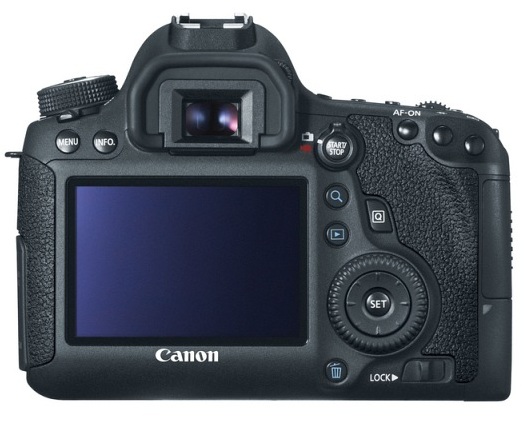 Зеркальная фотокамера Canon EOS 6D - дисплей