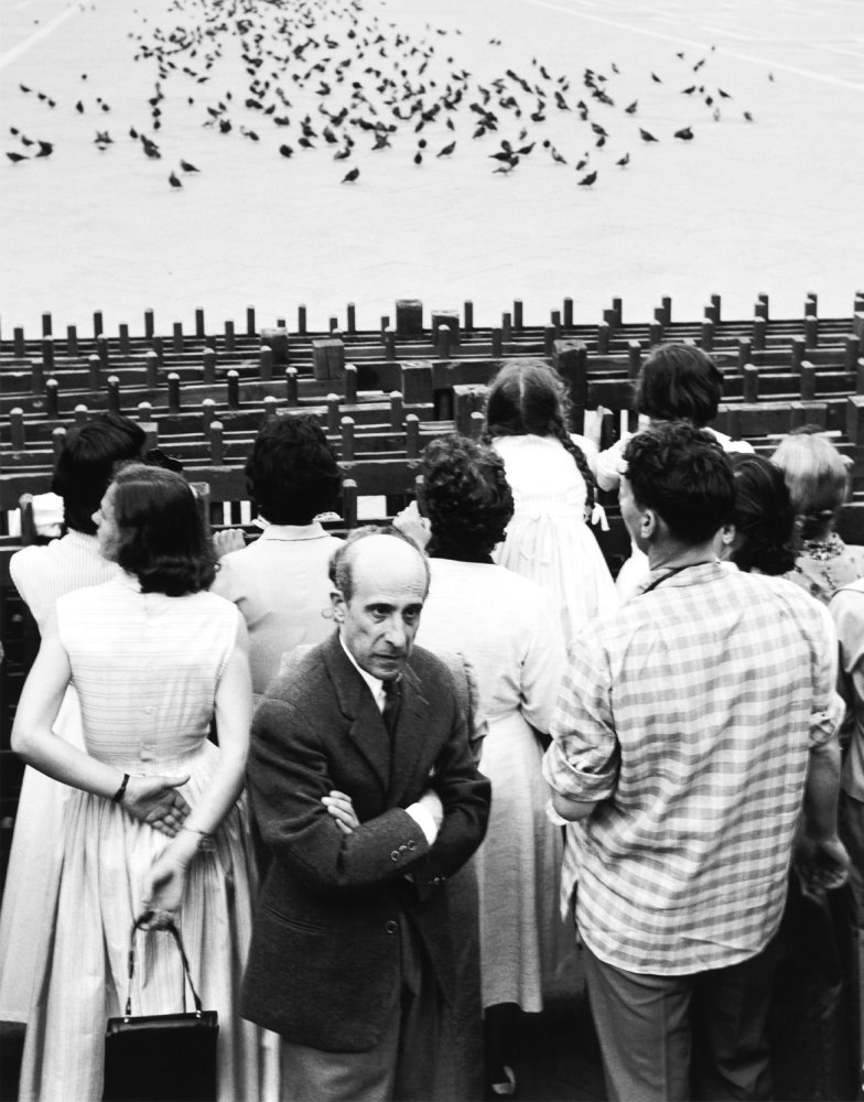 В ожидании шествия, Венеция, 1955