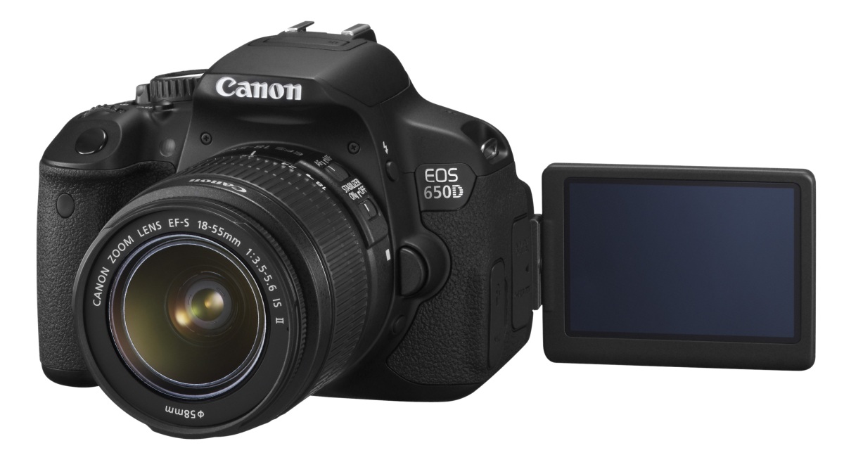 Зеркальная цифровая фотокамера Canon EOS 650D с разворотом