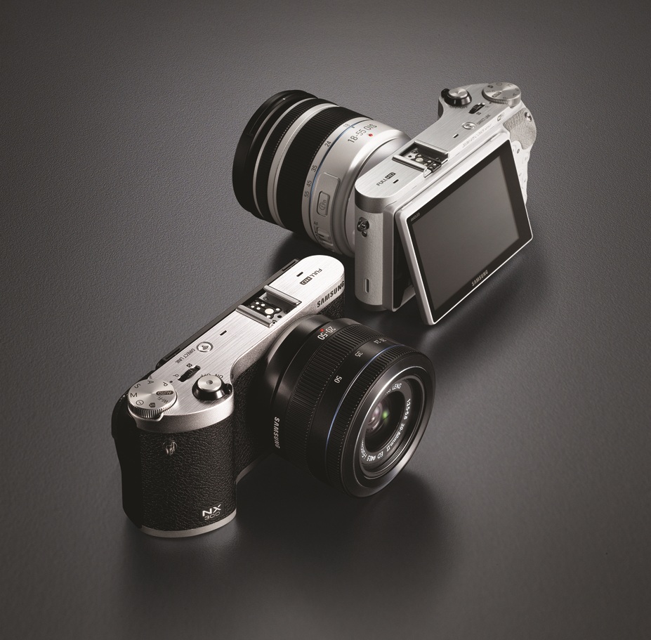 Беззеркальная фотокамера Samsung NX300 - очень красиво
