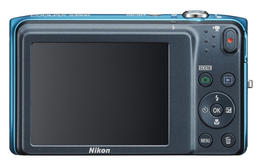 Компактная фотокамера Nikon COOLPIX S3500 - дисплей
