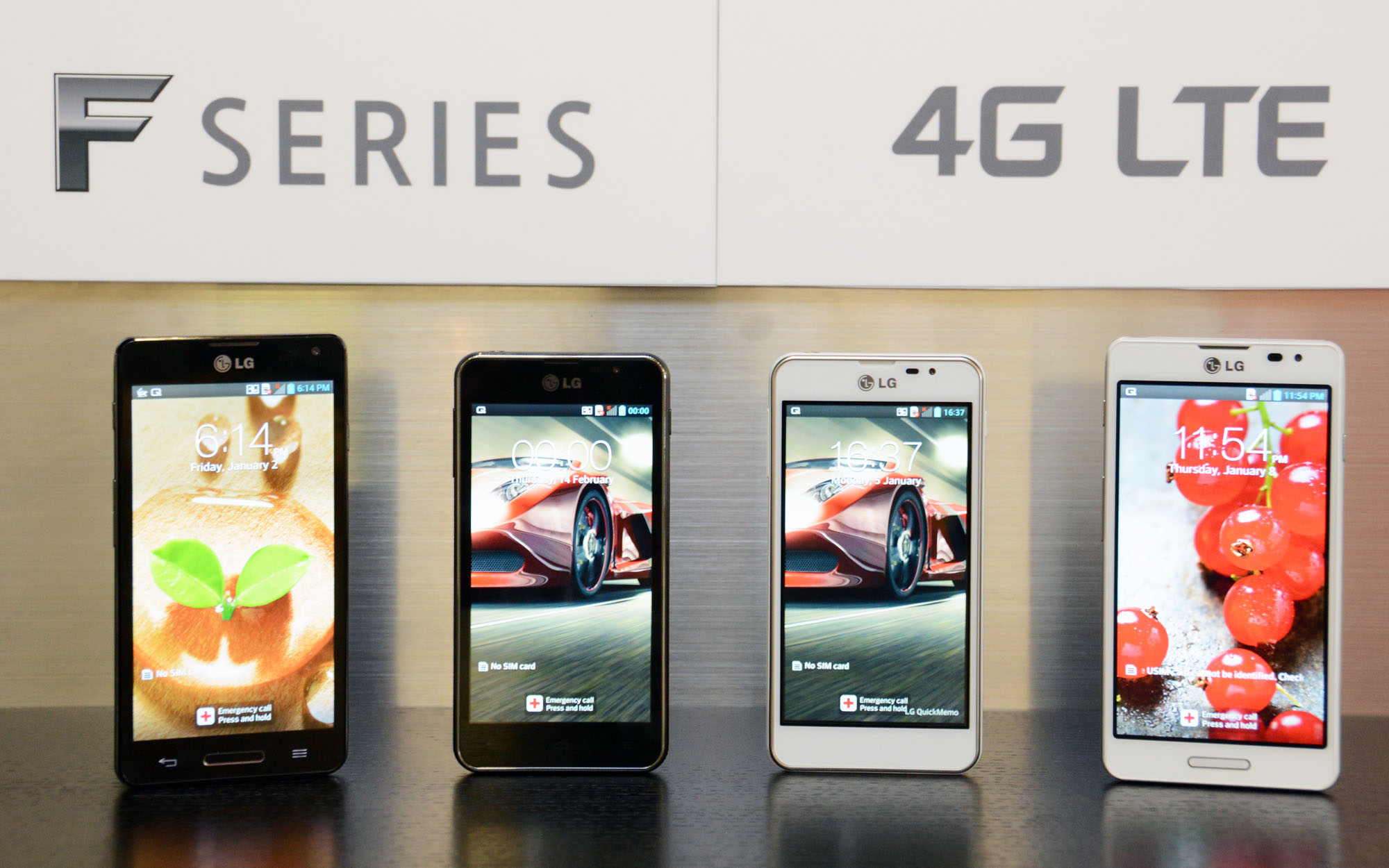 Смартфоны LG Optimus F5 и Optimus F7