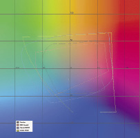 Цветовой охват различных систем воспроизведения изображения фотопринтера Epson Stylus Photo R3000