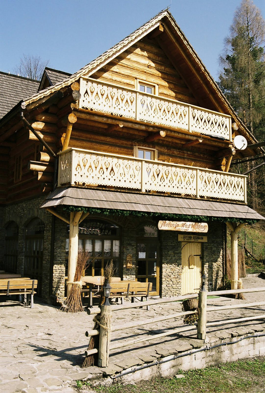 Деревянный дом в Польше