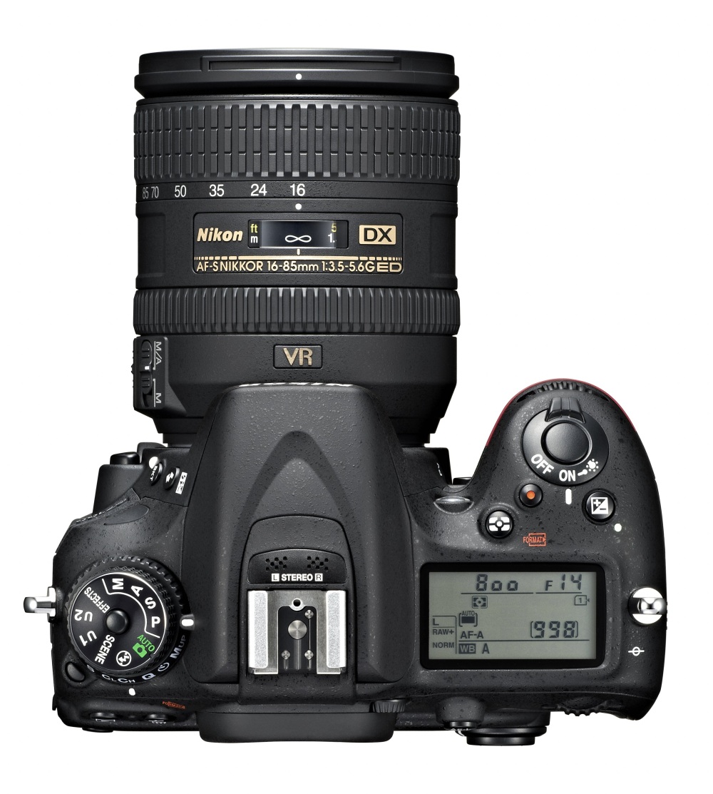 Зеркальная фотокамера Nikon D7100 - управление
