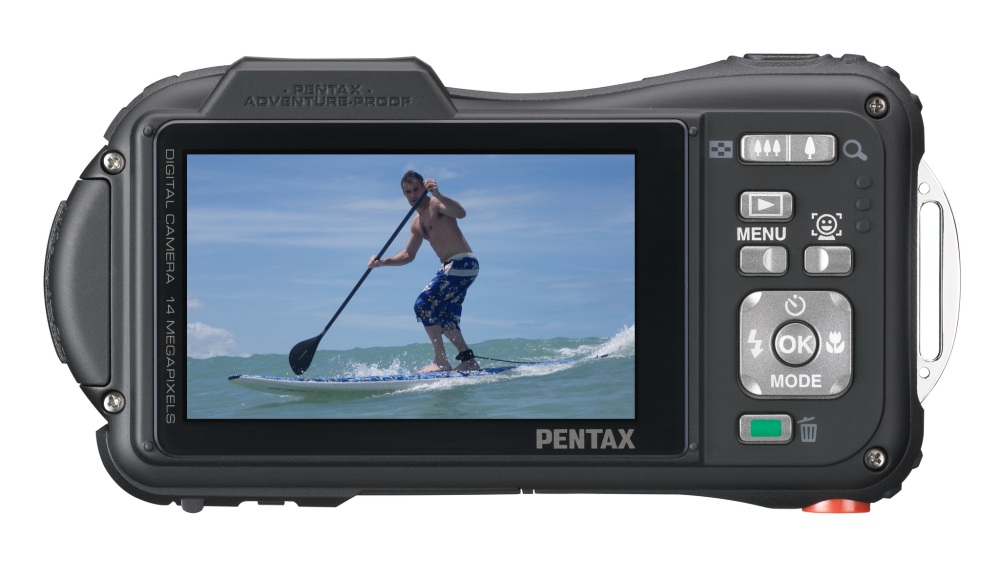 Компактная фотокамера PENTAX WG-10 - дисплей