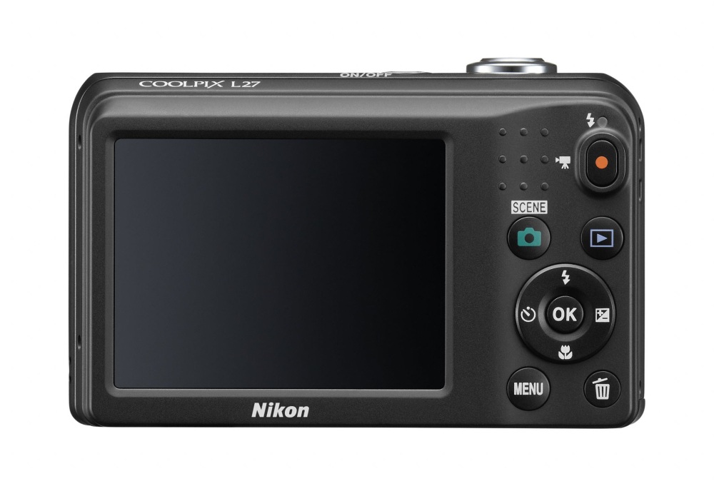 Компактная фотокамера Nikon COOLPIX L27 - дисплей