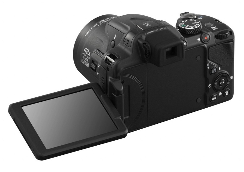 Компактная фотокамера Nikon COOLPIX P520 - дисплей