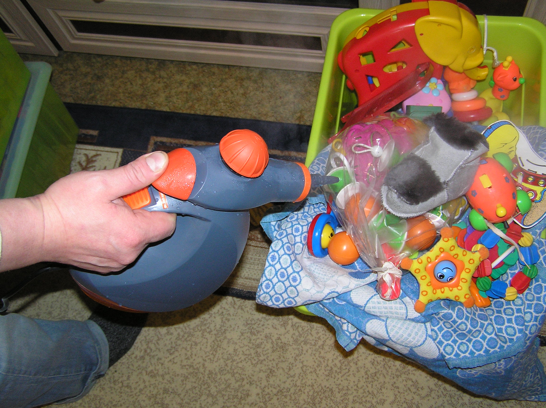 Как отмыть игрушку