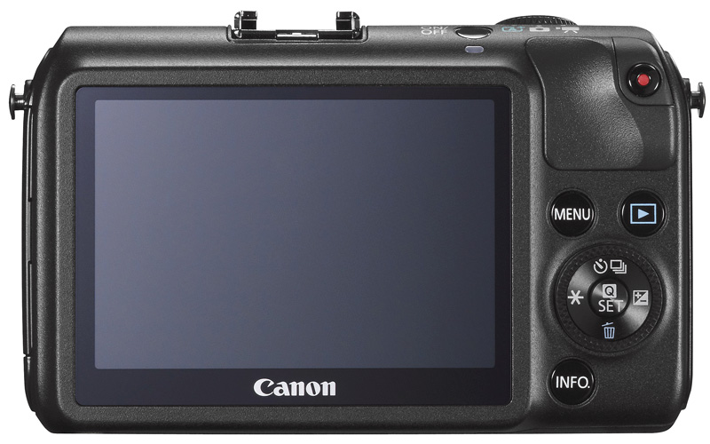 беззеркальная цифровая фотокамера Canon EOS M - дисплей