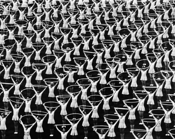 Гимнастки. Олимпиада-80. Фото: Александр Абаза. 