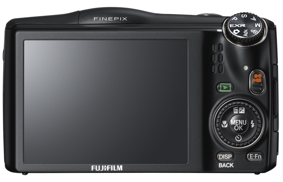 Компактная фотокамера FUJIFILM FinePix S850 Black дисплей