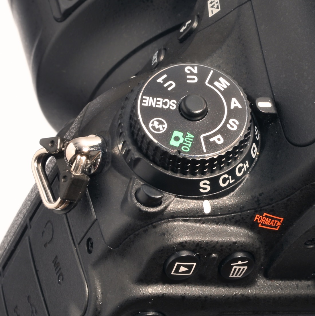 Зеркальная фотокамера Nikon D600 - колесико