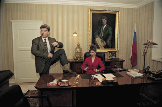 Владимир Брынцалов — кандидат в президенты. Москва. 1996