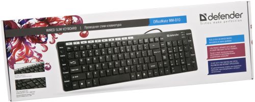 Мультимедийная клавиатура Defender OfficeMate MM-810