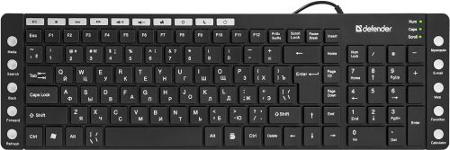 Мультимедийная клавиатура Defender OfficeMate MM-810