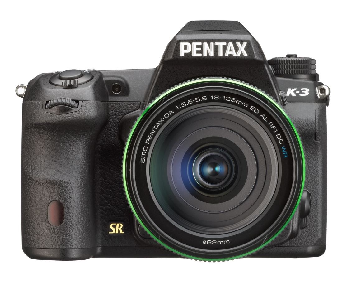 Зеркальная фотокамера PENTAX К-3 - внешний вид