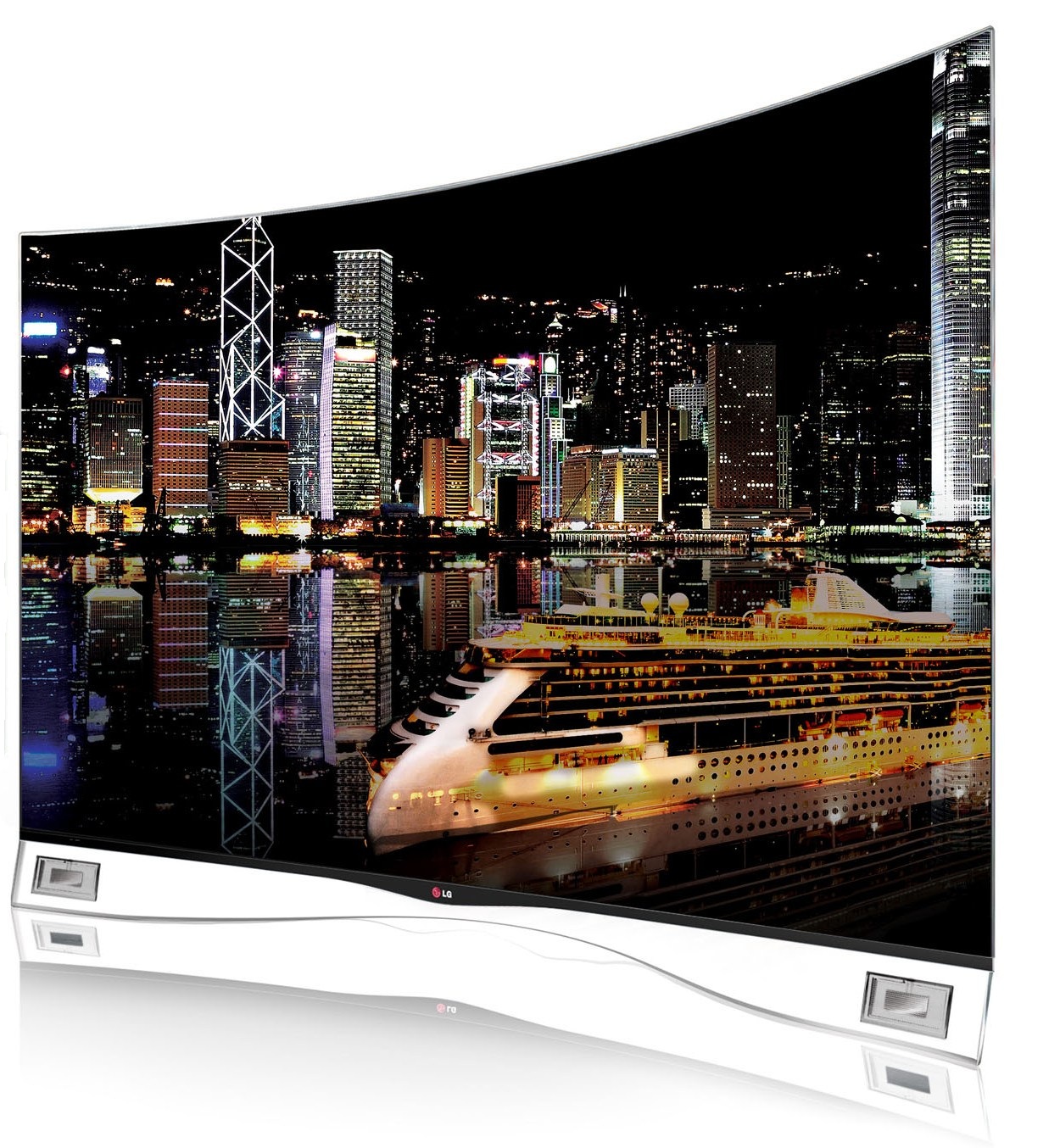 OLED-телевизор LG 55EA9800 с изогнутым экраном