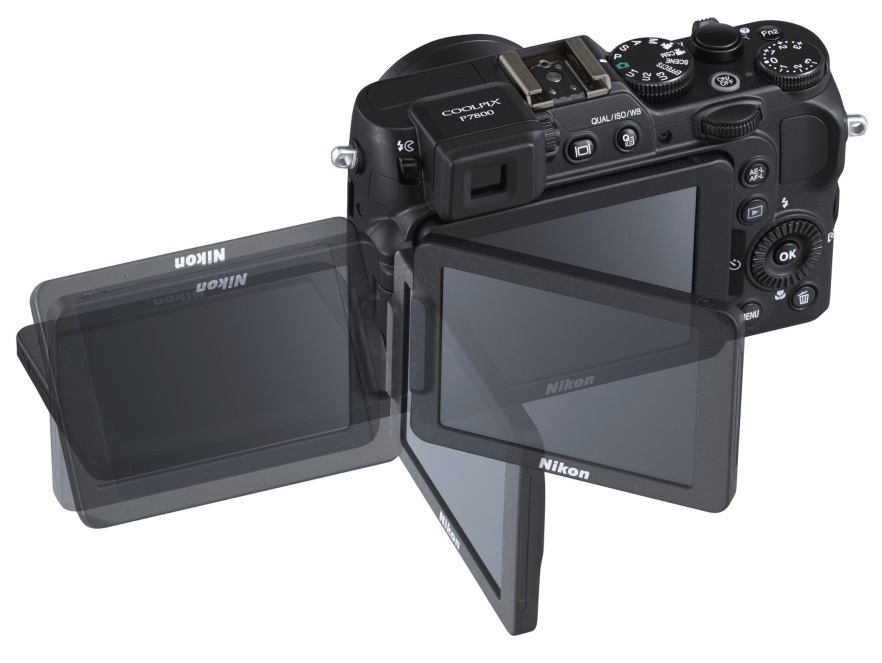 Компактная фотокамера COOLPIX P7800 - дисплей
