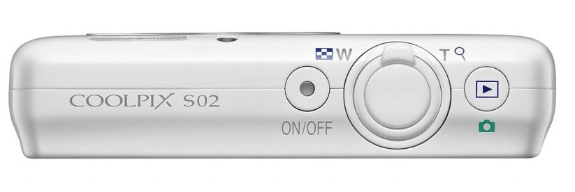 Компактная фотокамера Nikon S02 - управление