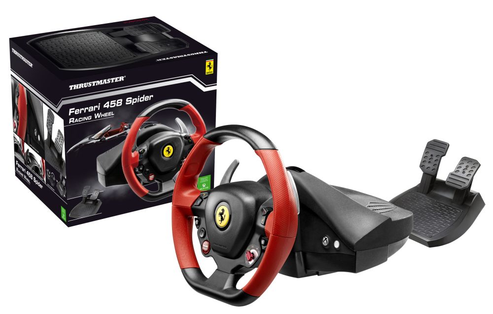 Рулевая система для Xbox One — Thrustmaster Ferrari 458 Spider Racing Wheel