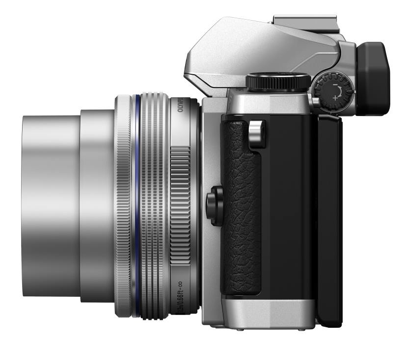 Беззеркальная камера Olympus OM-D_E-M10_EZ-M1442EZ - сбоку