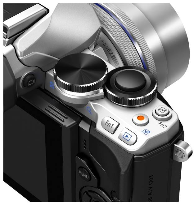 Беззеркальная камера Olympus OM-D_E-M10_EZ-M1442EZ - кнопочки