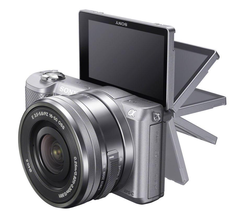 Беззеркальная фотокамера Sony A5000 - дисплеи