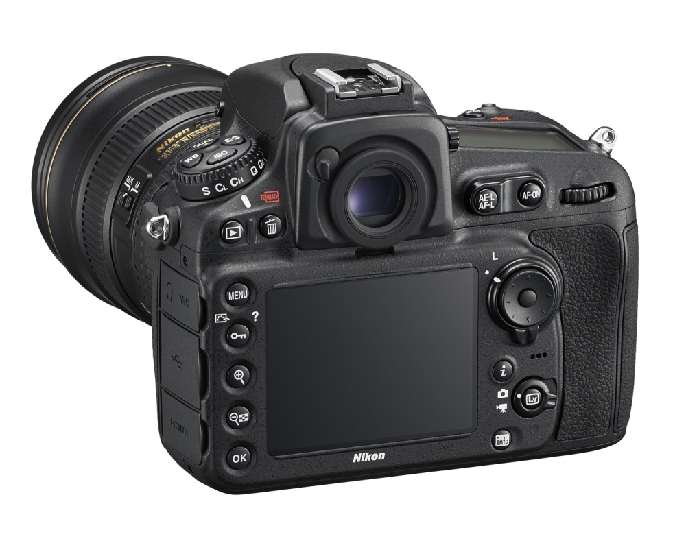 Зеркальная камера Nikon D810 - дисплей