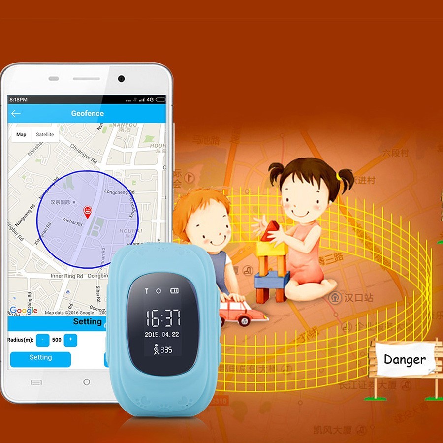 Купить Детские часы GPS трекер Smart Baby Watch Q50, Зеленый - цены в  магазинах / Потребитель