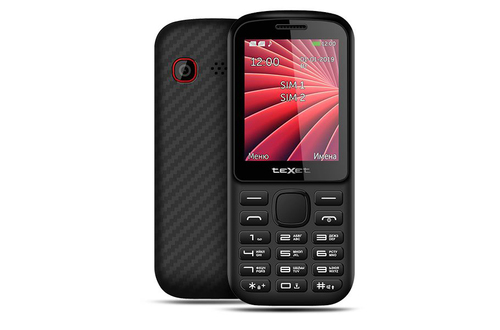 TEXET TM-218. TEXET TM-218 Black/Red. Сотовый телефон TEXET TM-218. TEXET TM-218 черный-красный.